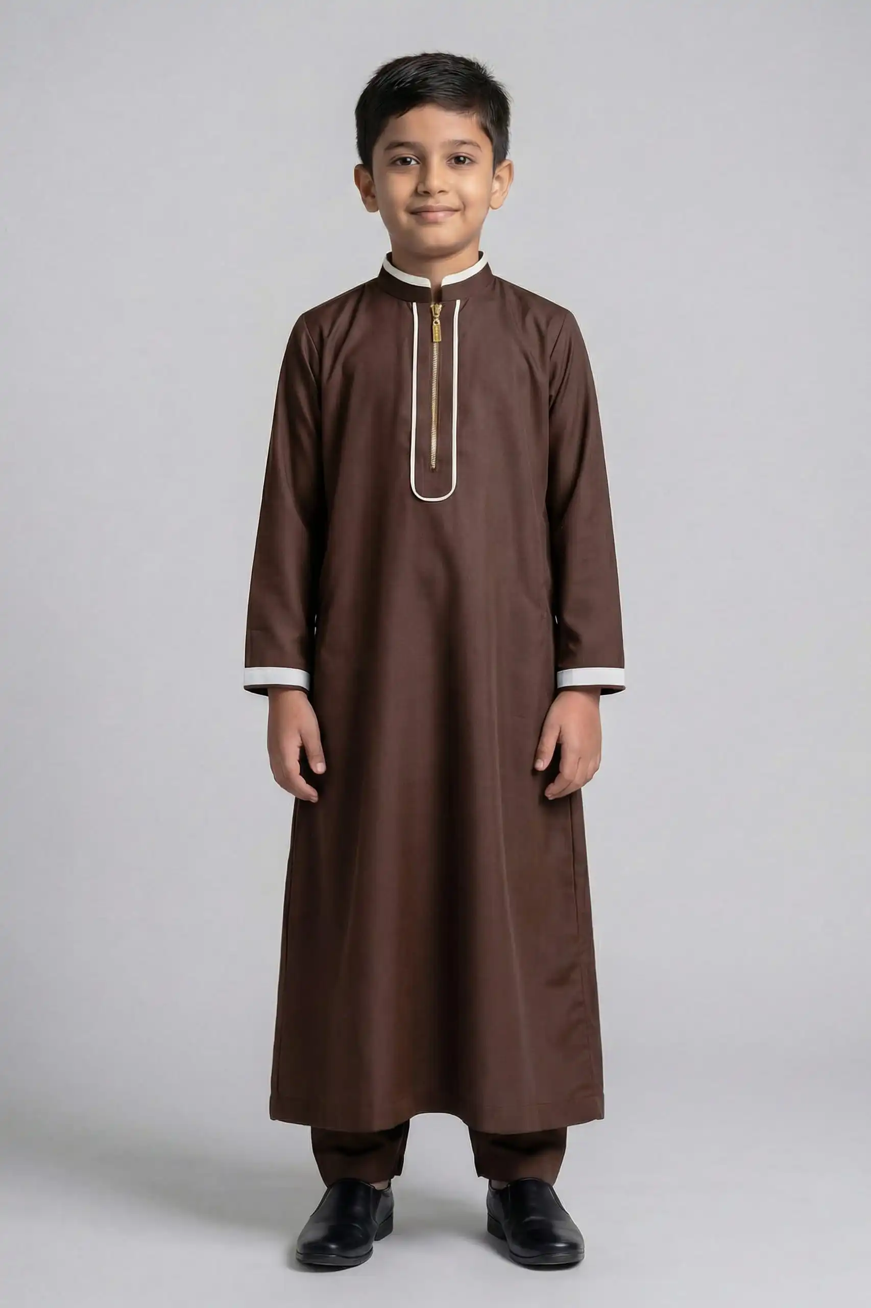 coffee jubba.jpg Sultan Coffee Royale Jubba & Pajama Set - Image 1