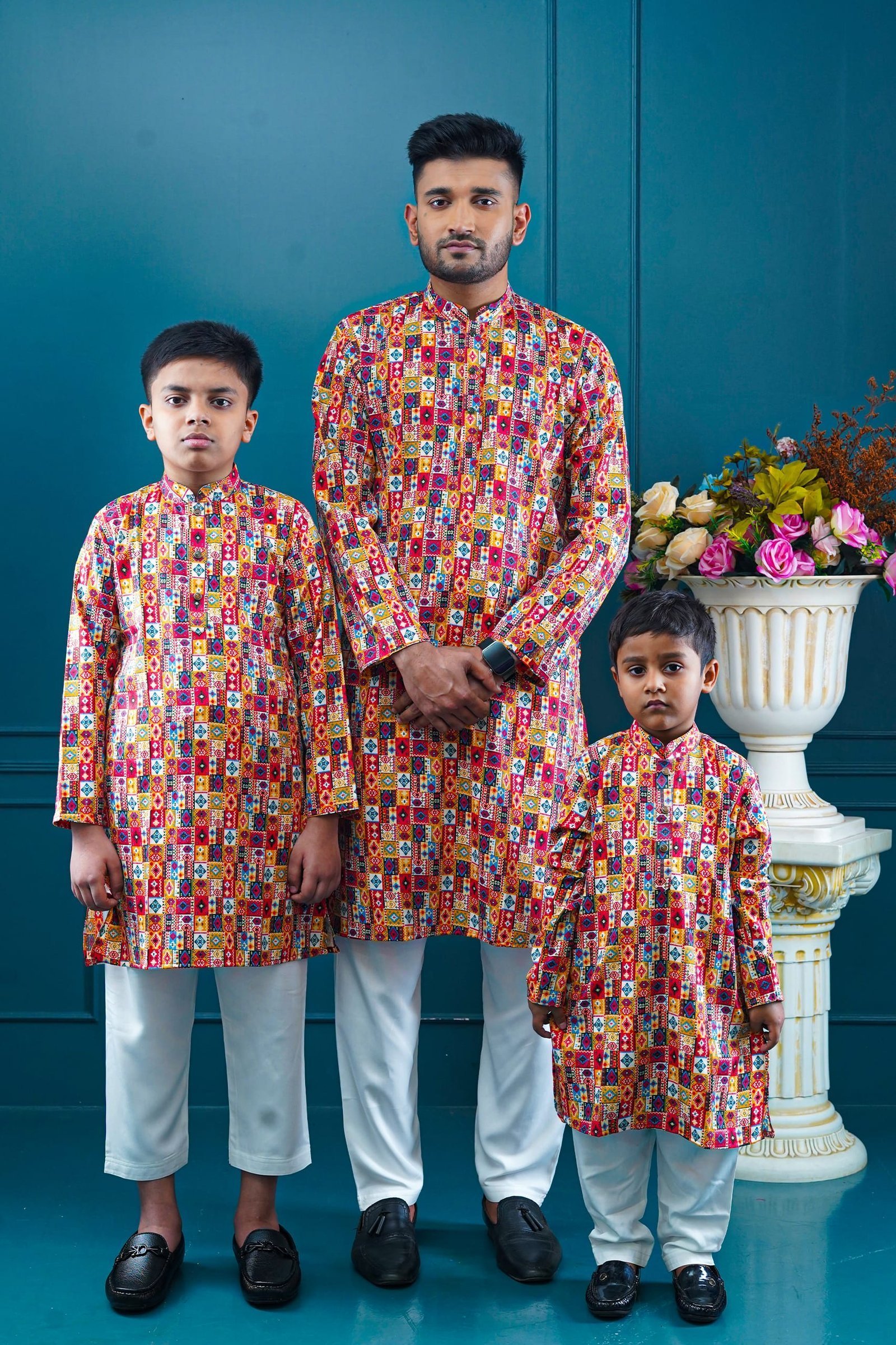 web-1-psd.jpg Father & Son Magnificent Signature Style Panjabi - Image 1